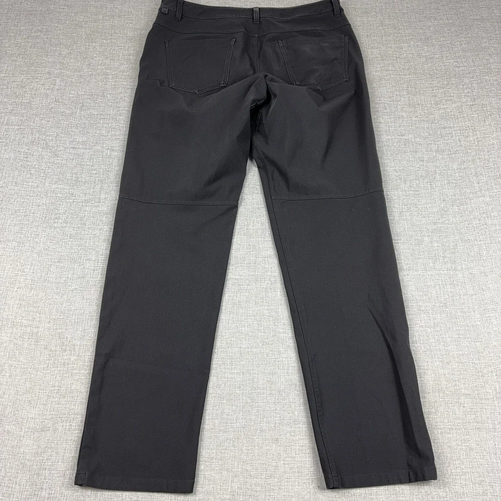ABC Classic-Fit 5 Pocket Pant Warpstreme Mens 33x32 Black LM5426S